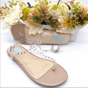 Betsy Johnson “Something Blue” wedding sandals
